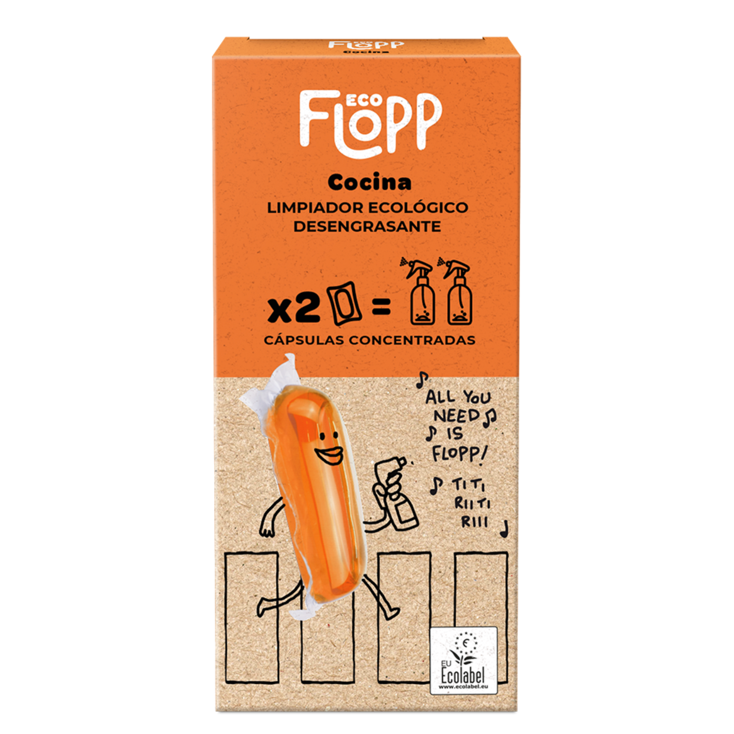 Desengrasante para Cocina – 2 cápsulas