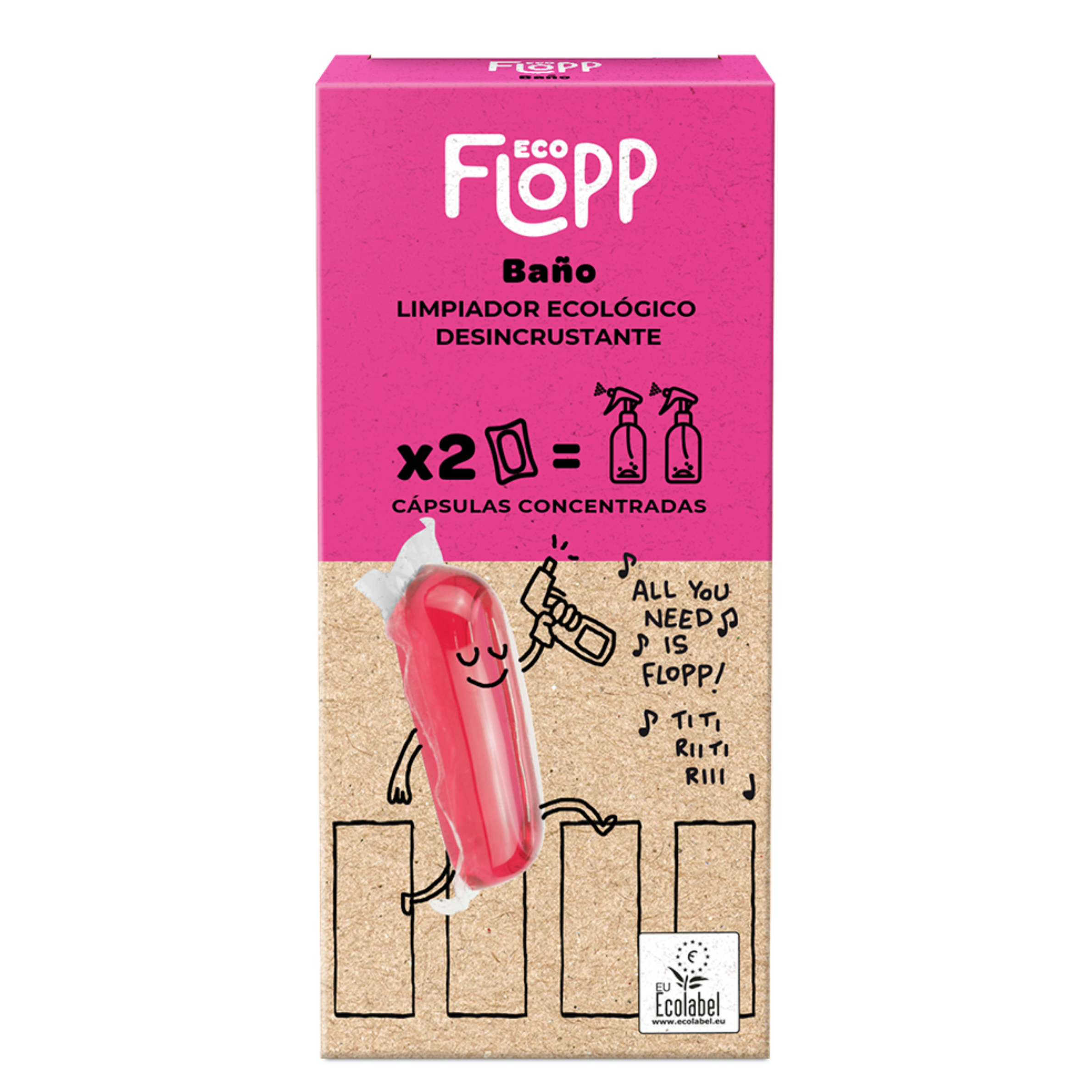 Limpiador para Baños – 2 cápsulas