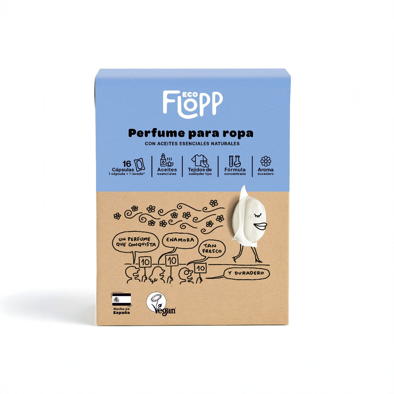 Perfumador de Ropa y Ambientes - 16 cápsulas