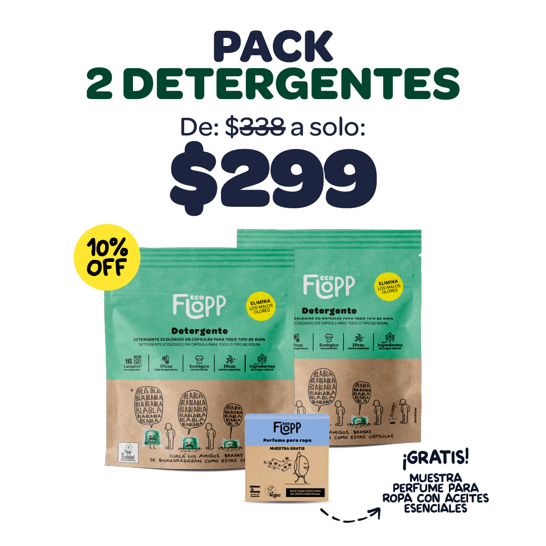FLOPP ECO - Pack 2 Detergentes