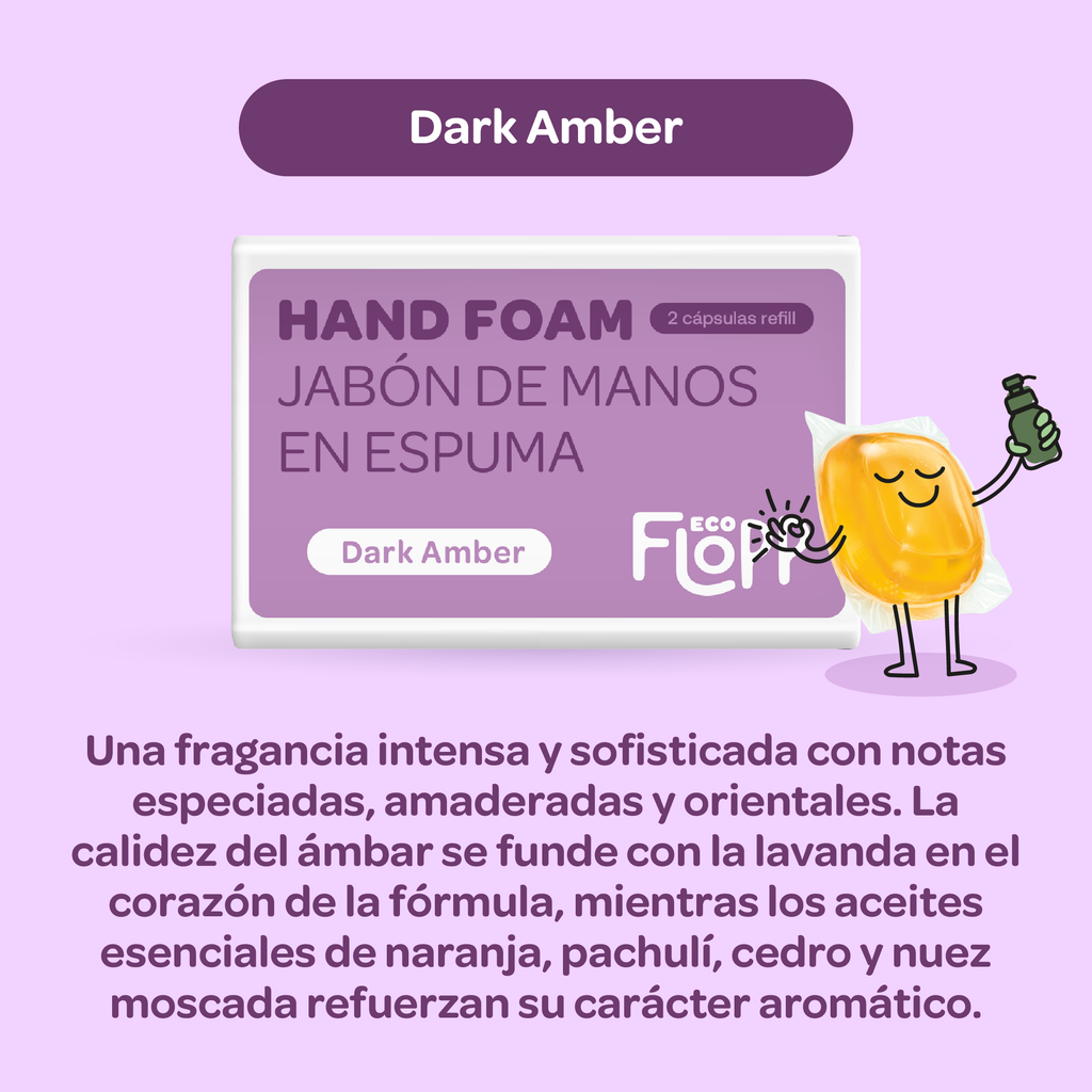 FLOPP ECO Kit Jabón de Manos Espuma 2 Botellas + Refil con 2 Capsulas ...