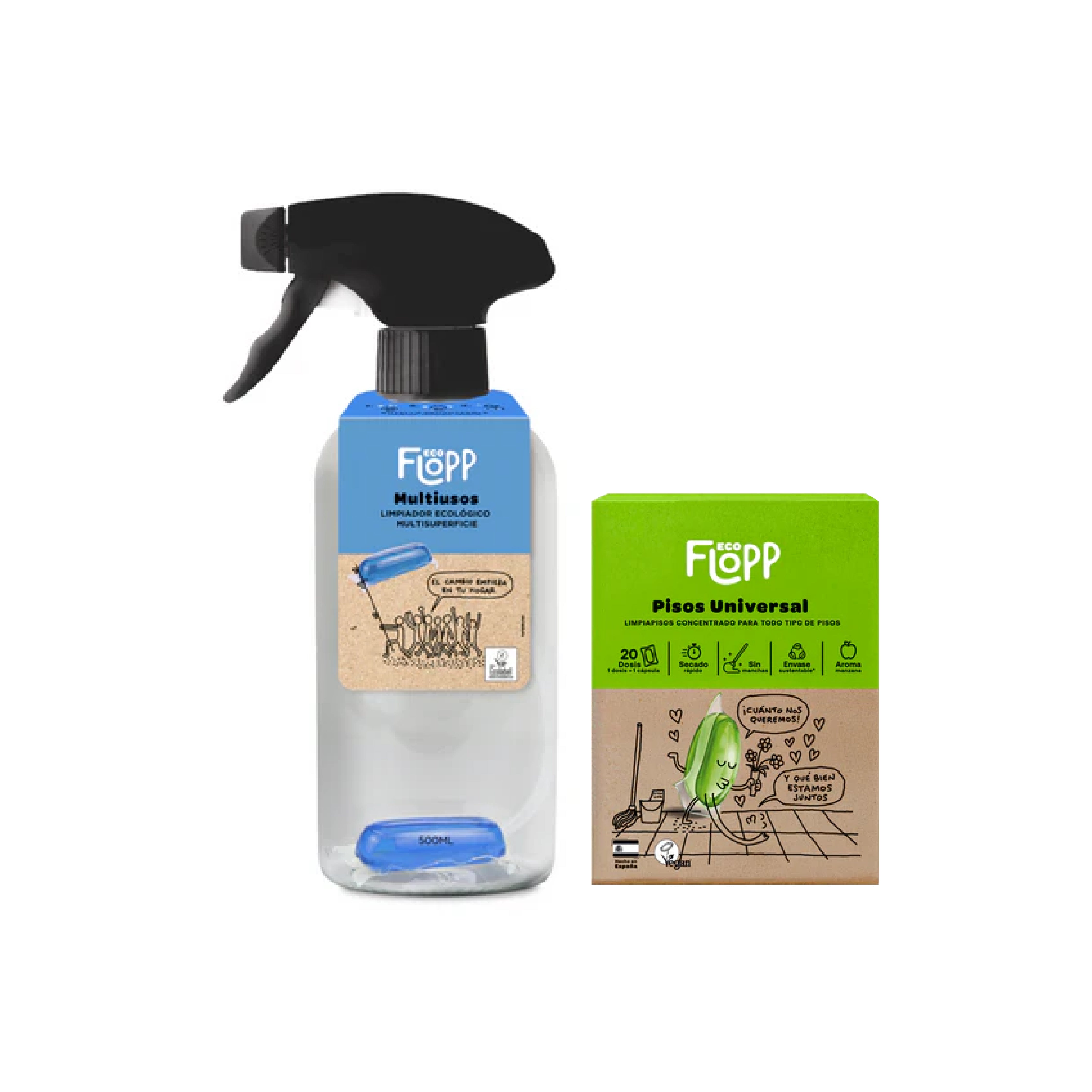 FLOPP ECO - Pack Pisos + Multiusos