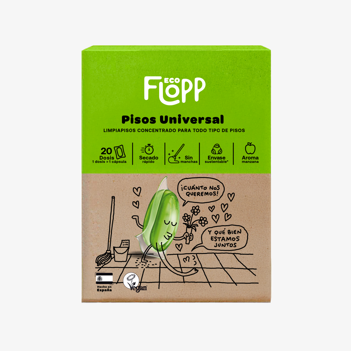 Limpiador para Pisos - 20 cápsulas